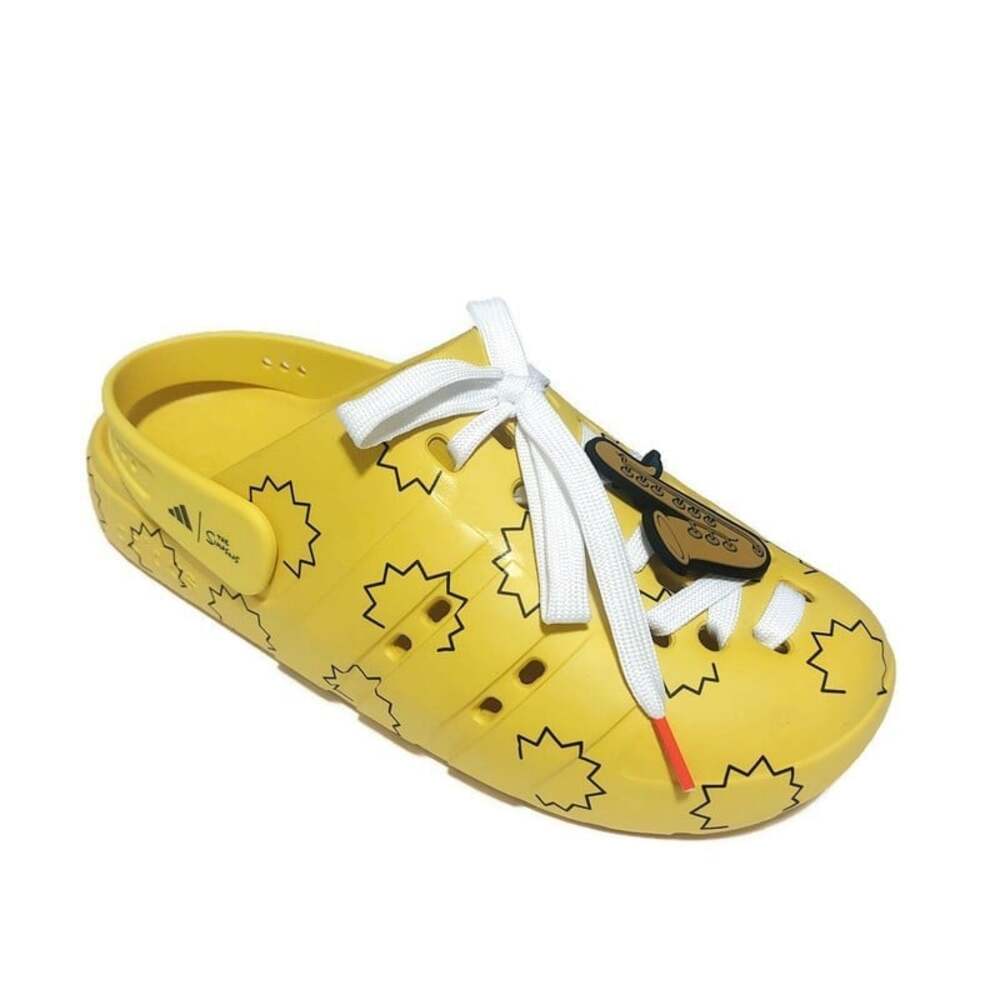 adidas x The Simpsons Adilette Clogs Lisa Simpson Mens Size 10 Casual Sandal